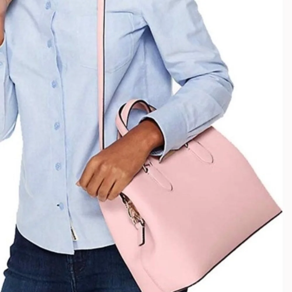 Kate Spade Laurel Way Evangelie Rosejade Satchel NWT